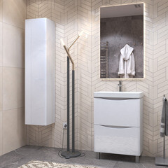 Пенал Vigo Glem 35 см подвесной белый - фото 5