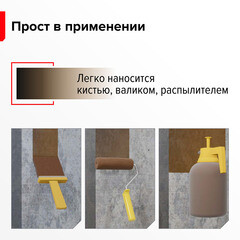 Праймер битумный универсальный водоразбавляемый Технониколь AquaMast 15 кг/17,3 л - фото 3