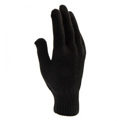 Перчатки акриловые 6 нитей утепленные Сибртех черные 6 (S) - фото 8