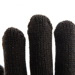 Перчатки акриловые 6 нитей утепленные Сибртех черные 6 (S) - фото 5