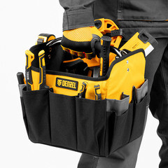 Сумка для инструментов Denzel 260х240х300 мм с ремнем - фото 3