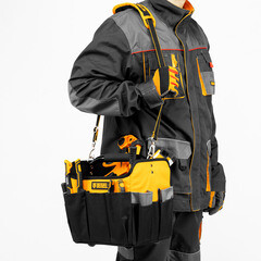 Сумка для инструментов Denzel 260х240х300 мм с ремнем - фото 2