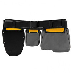 Сумка поясная для инструментов Denzel с ремнем 4 отделения - фото 13