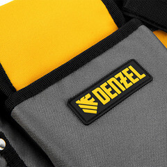 Сумка поясная для инструментов Denzel с ремнем 4 отделения - фото 7