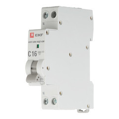 Автомат дифференциальный EKF PROxima АВДТ-63М 16А 1P+N тип AC 30 мА 6 кА (DA63M-16-30) - фото 3