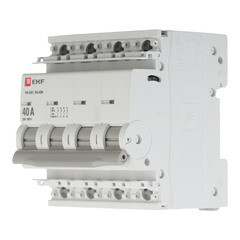 Выключатель нагрузки EKF PROxima ВН-63N 4Р 40А 400 В на DIN-рейку (S63440) - фото 3