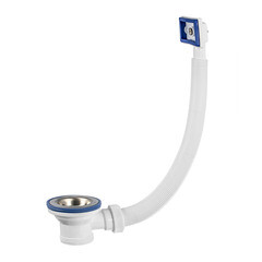 Выпуск для мойки VIRPlast 1 1/2 с переливом (30980642) - фото 1