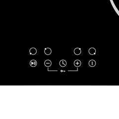 Варочная панель индукционная Krona Storno 60 4 конфорки черная - фото 11