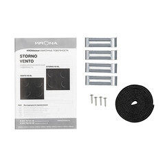 Варочная панель индукционная Krona Storno 60 4 конфорки черная - фото 3