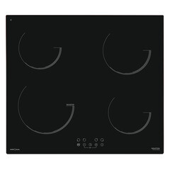 Варочная панель индукционная Krona Vento 60 4 конфорки черная - фото 1