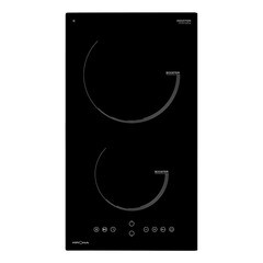 Варочная панель индукционная Krona Vento 30 2 конфорки черная - фото 1