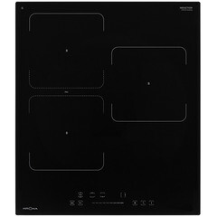 Варочная панель индукционная Krona Erde 45 BL 3BFTS 3 конфорки черная - фото 1