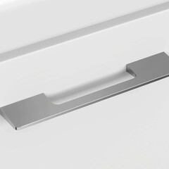 Тумба под раковину Cersanit Lara 50 см подвесная белая (64131) - фото 9