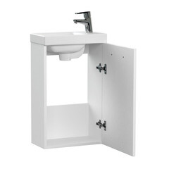 Тумба под раковину Cersanit Lara 40 см подвесная белая (SP-SZ-LARA-CO40/Wh) - фото 7