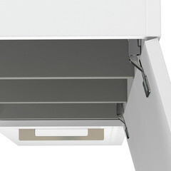 Пенал Cersanit Lara 30 см подвесной белый - фото 5