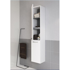 Пенал Cersanit Lara 30 см подвесной белый - фото 4