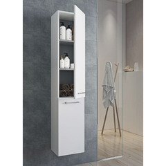 Пенал Cersanit Lara 30 см подвесной белый - фото 3