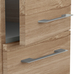 Пенал Cersanit Lara 30 см подвесной орех - фото 10