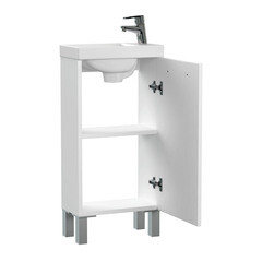 Тумба под раковину Cersanit Melar 40 см подвесная белая (B-SU-MEL-CM40) - фото 3