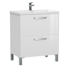 Изображение товара Тумба под раковину Cersanit Melar 70 см подвесная белая (64129)