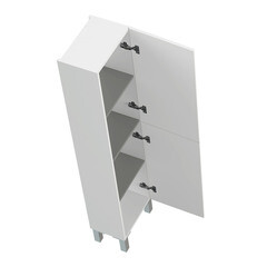 Пенал Cersanit Melar 35 см напольный белый - фото 5