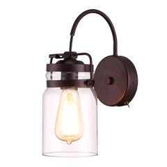 Бра настенное ARTE LAMP BENE (A9179AP-1CK) E27 60 Вт 220 В IP20