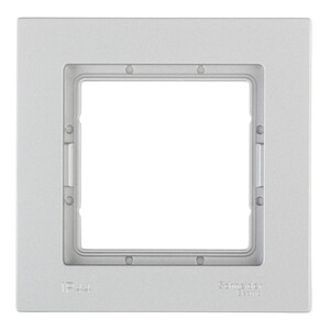 Рамка Systeme Electric AtlasDesign Aqua одноместная алюминий (ATN440301)