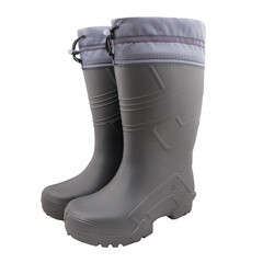 Сапоги рабочие EVA утепленные размер 42-43 серые Janett Викинг (СП-146) - фото 1