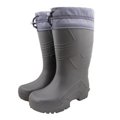 Сапоги рабочие EVA утепленные размер 43-44 серые Janett Викинг (СП-146) - фото 1