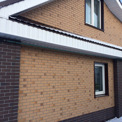 Панель фасадная Docke Berg 1015х434 мм золотая - фото 9