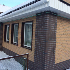 Панель фасадная Docke Berg 1015х434 мм золотая - фото 5