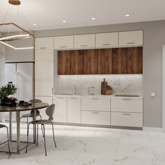 Керамогранит Lavelly Calacatta Palace белый матовый 600х600х8,2 мм (4 шт.=1,44 кв.м) - фото 2