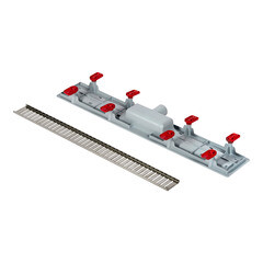 Лоток душевой АНИ пласт Бимс с сухим затвором 62х650 мм d40 мм решетка из нержавеющей стали (TLQ1465G) - фото 4