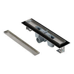 Лоток душевой АНИ пласт Мол с комбинированным затвором 62х450 мм d50 мм цельнометаллический (TLZ2045) - фото 5