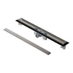 Лоток душевой АНИ пласт Мол с комбинированным затвором 62х850 мм d50 мм цельнометаллический (TLZ2085) - фото 5