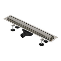 Изображение товара Лоток душевой Tece с сухим затвором 700х135 мм d50 мм решетка из нержавеющей стали (15103079)