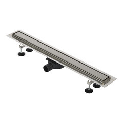 Изображение товара Лоток душевой Tece с сухим затвором 900х135 мм d50 мм решетка из нержавеющей стали (15103099)