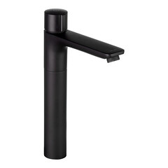 Смеситель для раковины высокий AM.PM X-Joy нажимной черный (F85A92522) - фото 1