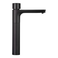 Смеситель для раковины высокий AM.PM X-Joy нажимной черный (F85A92522) - фото 6
