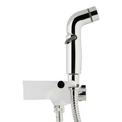 Смеситель с гигиеническим душем термостатический Lemark Solo хром/белый (LM7169CW) - фото 6