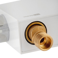 Смеситель с гигиеническим душем термостатический Lemark Solo хром/белый (LM7169CW) - фото 4