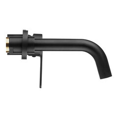 Смеситель для раковины встраиваемый Esko черный однорычажный (SM28 B) - фото 7