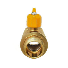 Кран шаровой газовый БАЗ 1/2 НР(ш) х 1/2 НР(ш) бабочка (БАЗ.А12.1.15.40) - фото 3