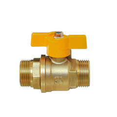 Кран шаровой газовый БАЗ 1/2 НР(ш) х 1/2 НР(ш) бабочка (БАЗ.А12.1.15.40) - фото 2