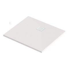 Изображение товара Поддон Good Door Strong литьевой мрамор 90х90х3 см квадрат белый низкий (ЛП00444)