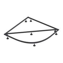 Каркас для поддона Good Door Strong металл 90х90х10 см четверть круга (КП00071) - фото 1