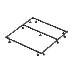 Изображение товара Каркас для поддона Good Door Strong металл 90х90х10 см квадрат (КП00073)