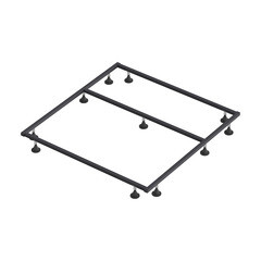 Изображение товара Каркас для поддона Good Door Strong металл 100х100х10 см квадрат (КП00074)