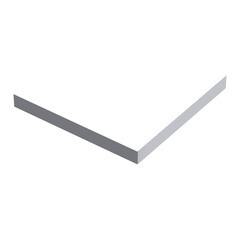 Экран для поддона Good Door Strong ABS-пластик 90х90х10 см квадрат графит (ЭЛ00156) - фото 1