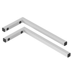 Изображение товара Кронштейн для столешницы 43х20х2,5 см белый Good Door (КР00017) (2 шт.)